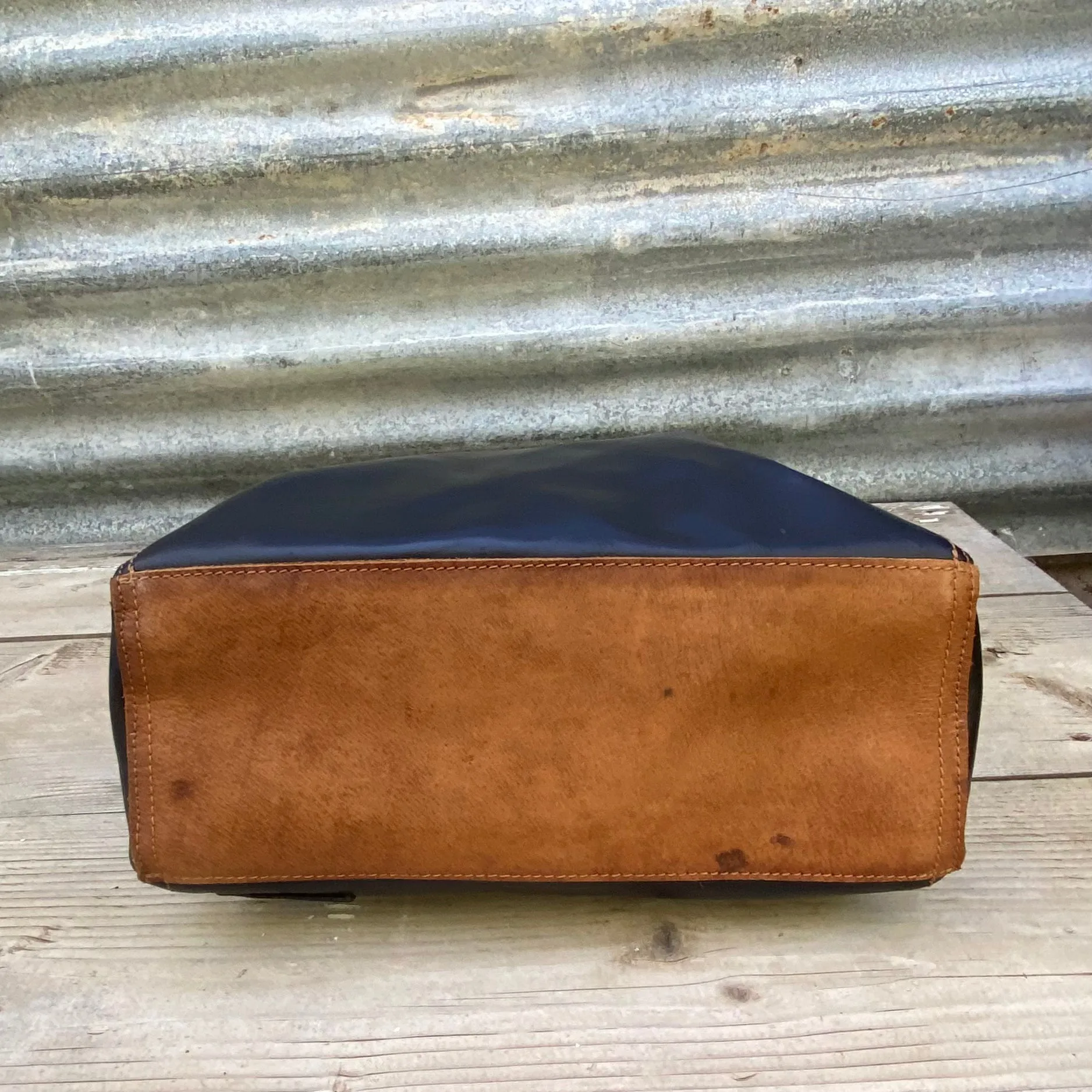 A Four Pocket Leather Tote