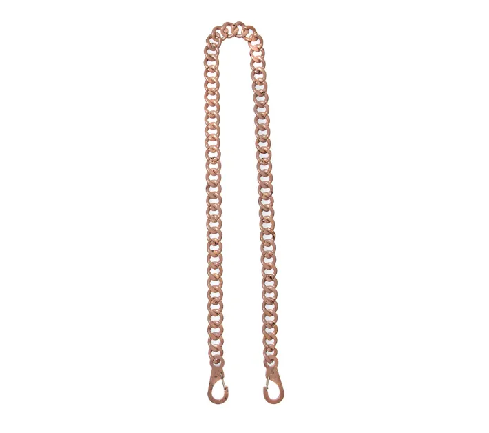 Acryl Chain Bag Strap - sand shiny