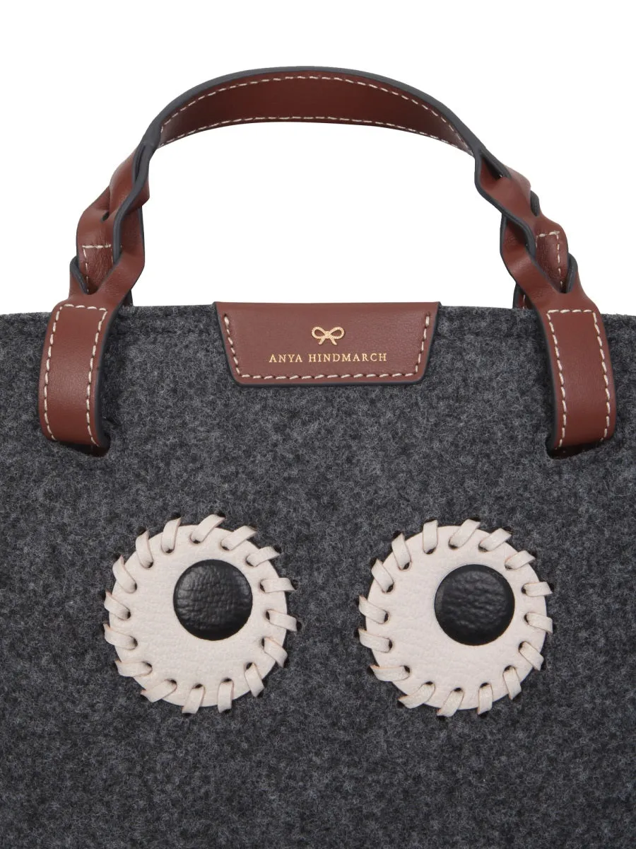 Anya Hindmarch Eyes Felt Tote Bag