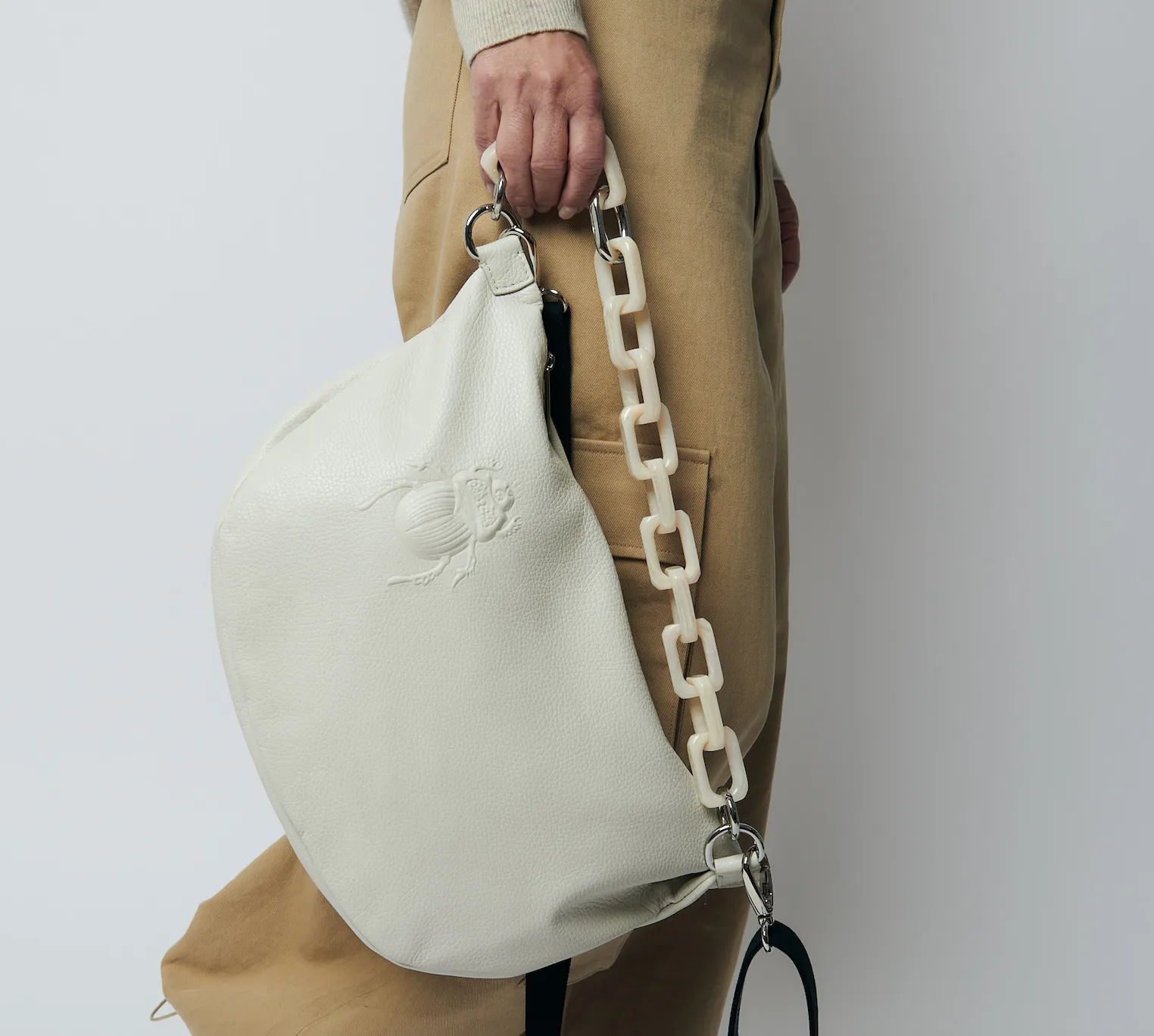 Bag Chain Square - panna