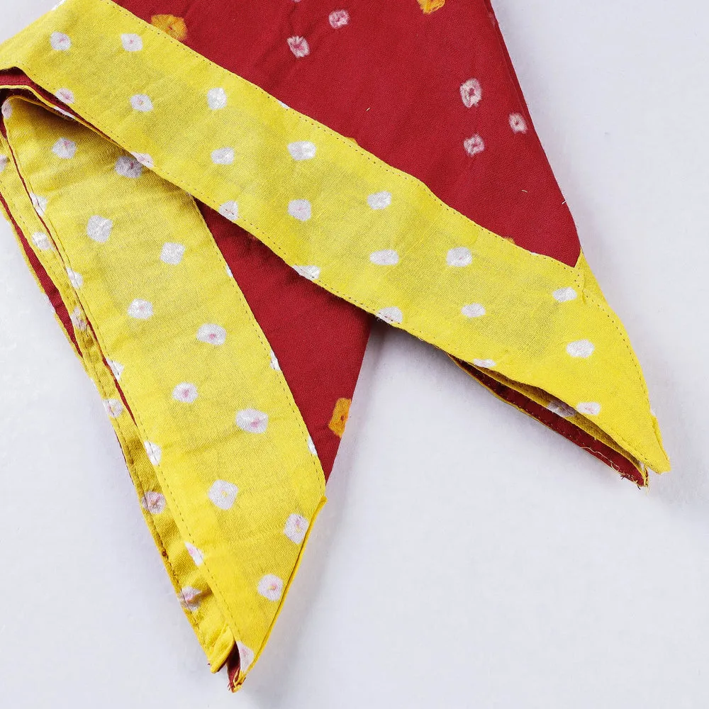 Bandhani Tie-dye Cotton Bandana