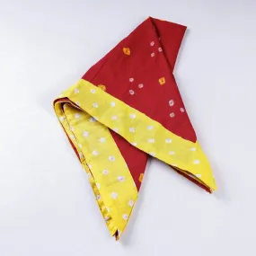 Bandhani Tie-dye Cotton Bandana