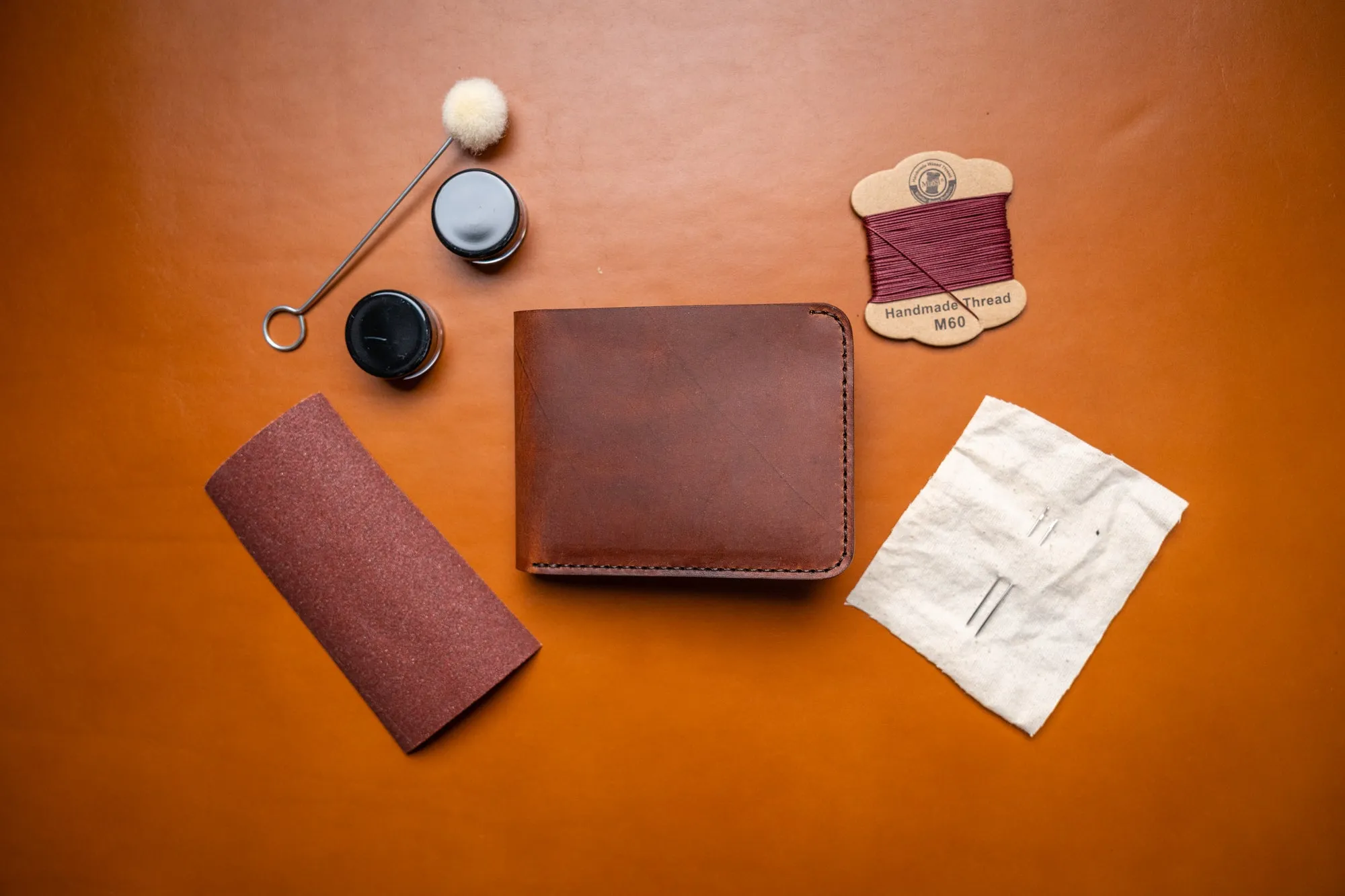 Be The Maker: Bifold Wallet Premium DIY Leathercraft Kit
