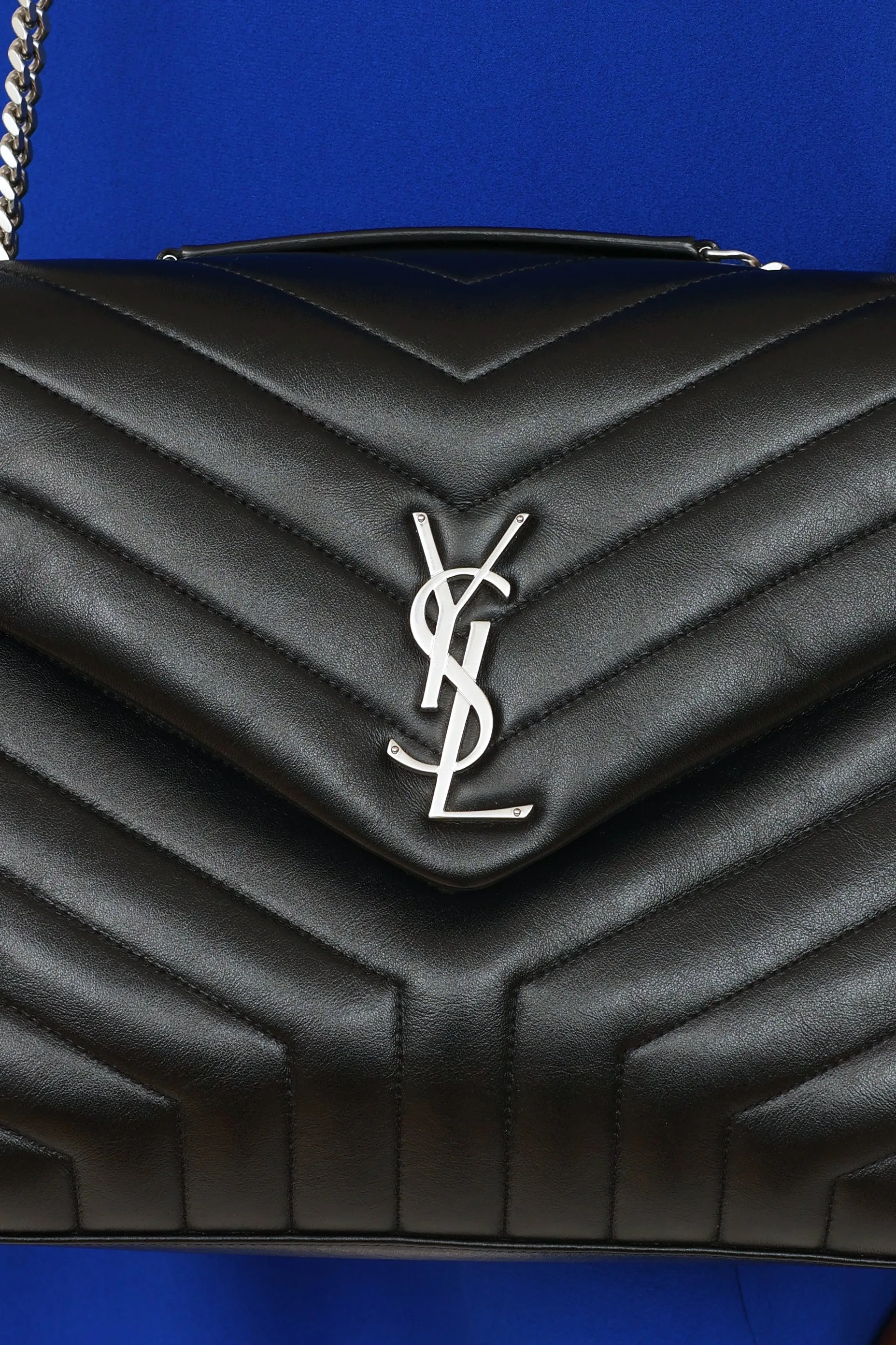 Black Loulou Chain Bag