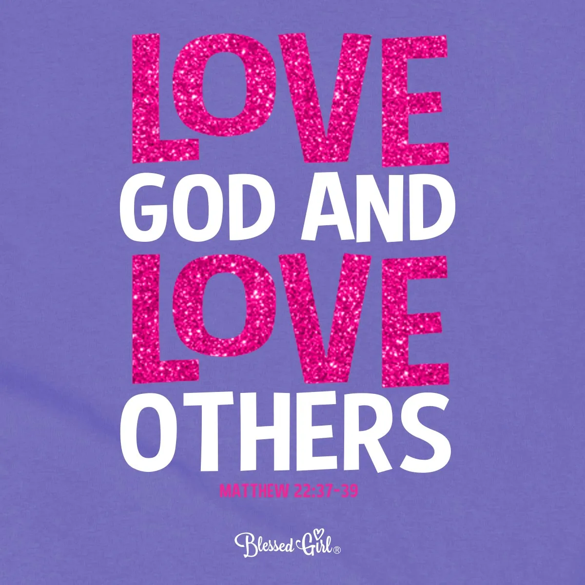 Blessed Girl Kids T-Shirt Love God