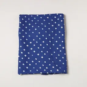 Blue - Kutch Bandhani Tie-Dye Soft Cotton Precut Fabric