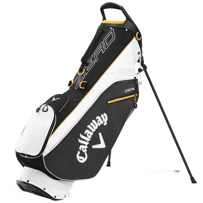 Callaway Hyper Lite Zero Stand Bag Mavrik - Black/White/Orange