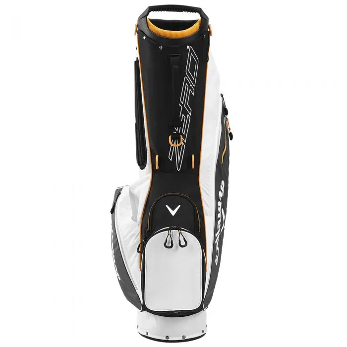 Callaway Hyper Lite Zero Stand Bag Mavrik - Black/White/Orange
