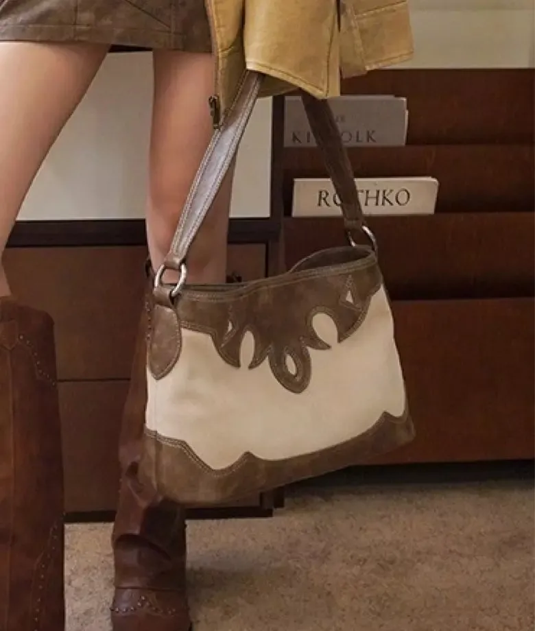 CASABLANCA cowhide shoulder bag