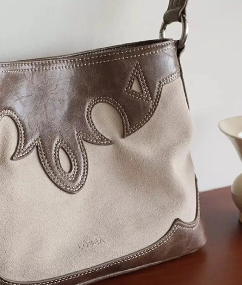 CASABLANCA cowhide shoulder bag