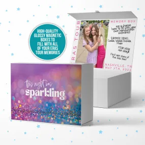 concert souvenir boxes keep all your memories in one place fill eras tour taylor inspired concert memory box great gift for swifties