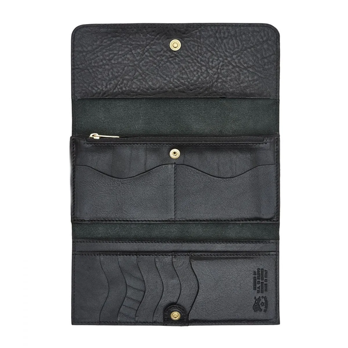CONTINENTAL WALLET - BLACK
