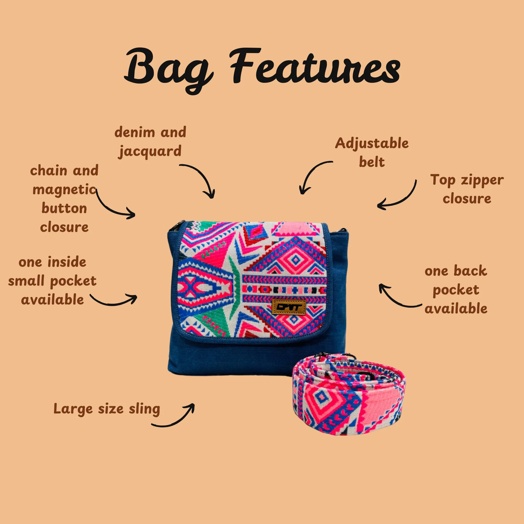 CROSS BODY BAG B6