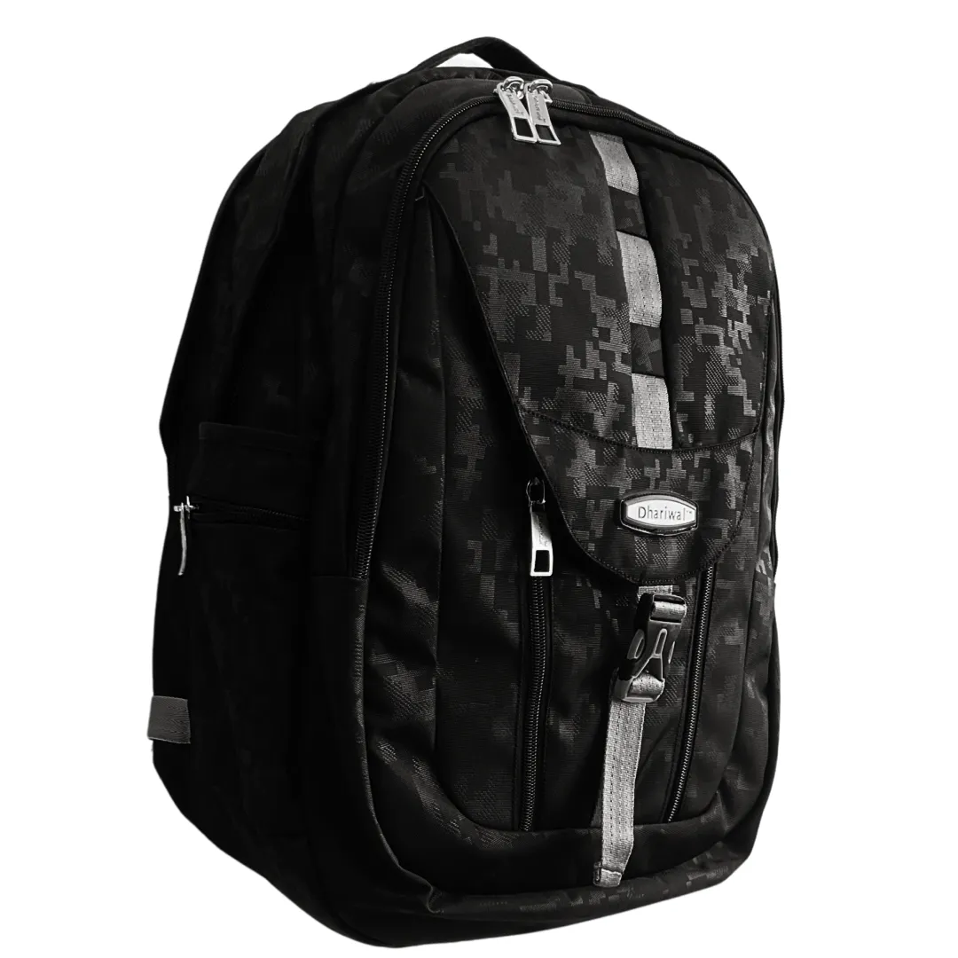 Dhariwal Modern Travel/College Backpack With Rain Cover 63L BP-214 With Rain Cover