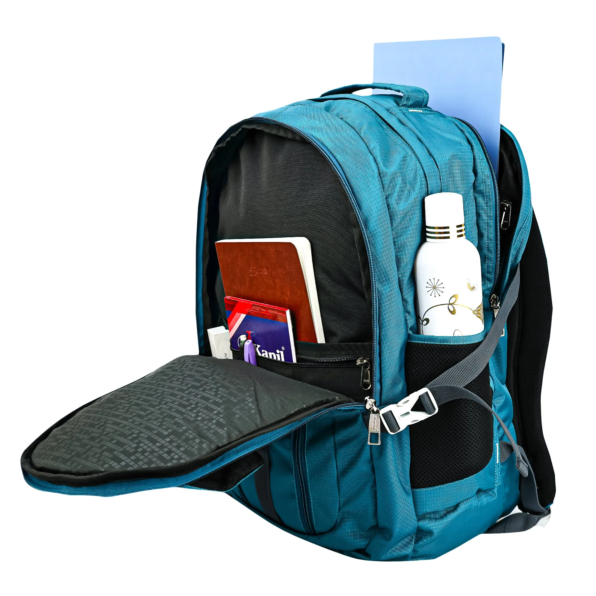 Dhariwal Modern Travel/College Backpack With Rain Cover 63L BP-214 With Rain Cover
