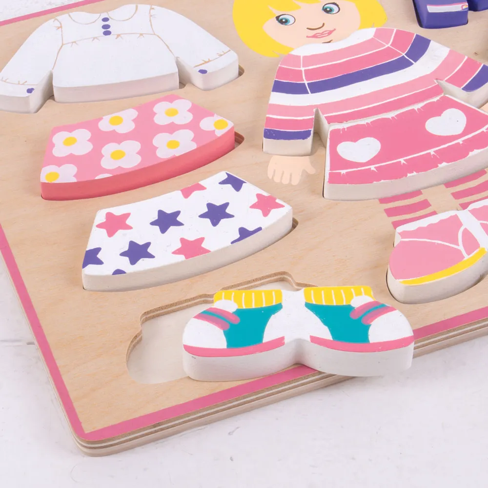 Dressing Girl Puzzle