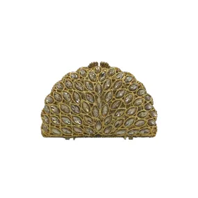 Elegant Peacock Style Clutch