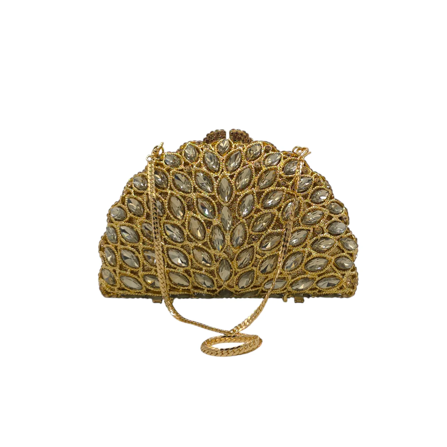 Elegant Peacock Style Clutch