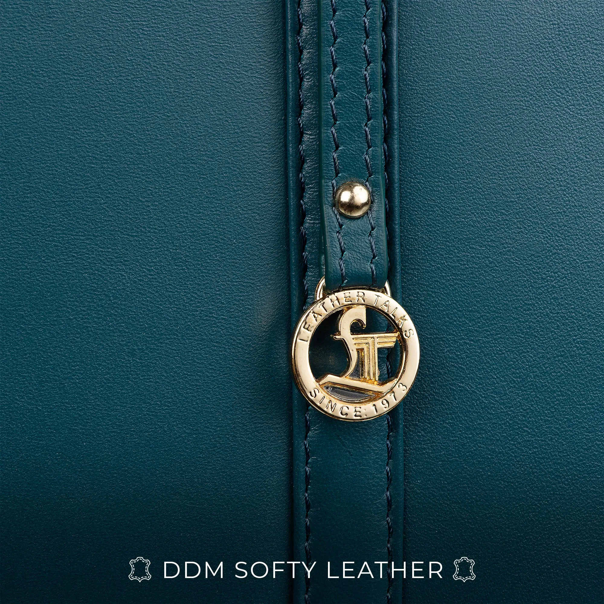 Elegant Tote Bag For Woman |Genuine Leather Handbag for Ladies | Ideal For Office & Travel | Color: Teal Blue