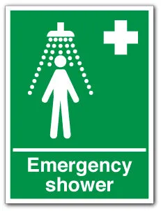 Emergency shower