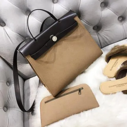 European Retro Fashion Designer PU Leather Shoulder Bag