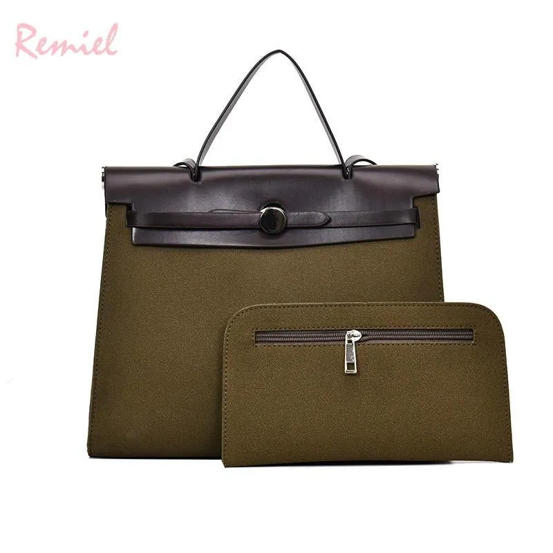 European Retro Fashion Designer PU Leather Shoulder Bag