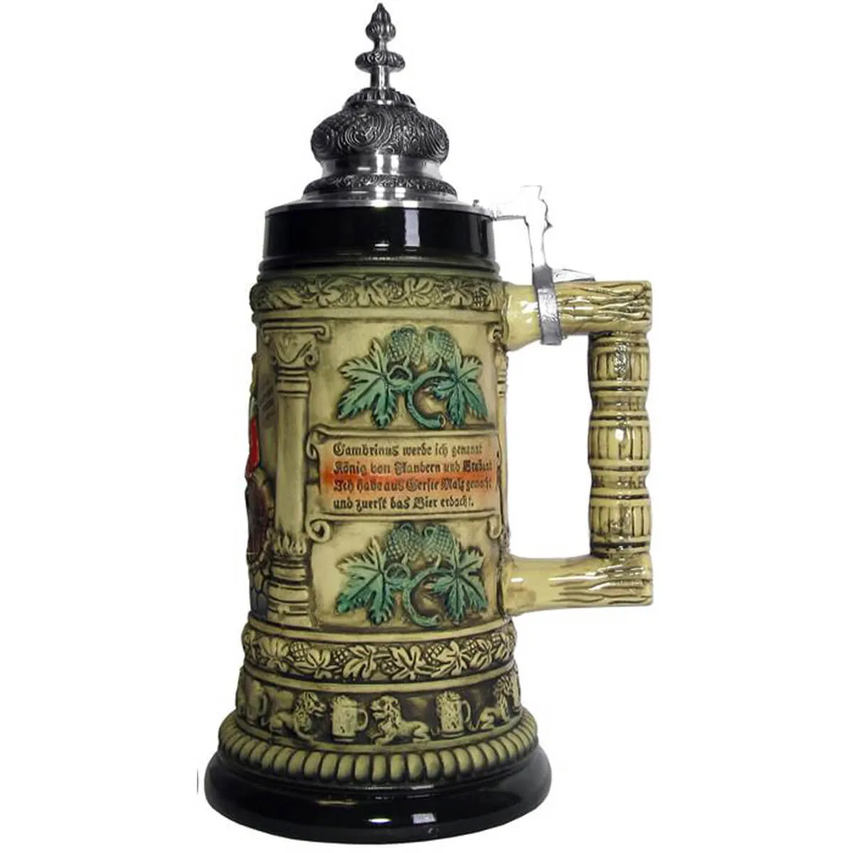 Gambrinus King of Beers Stein .75L