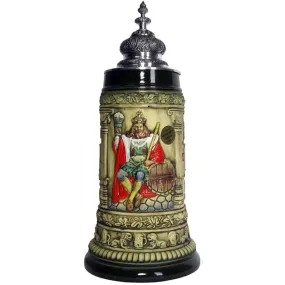 Gambrinus King of Beers Stein .75L