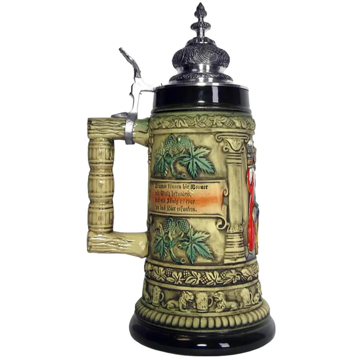 Gambrinus King of Beers Stein .75L