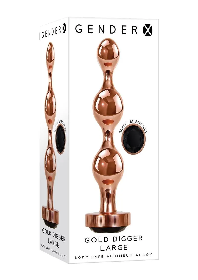 Gender X Gold Digger Anal Plug