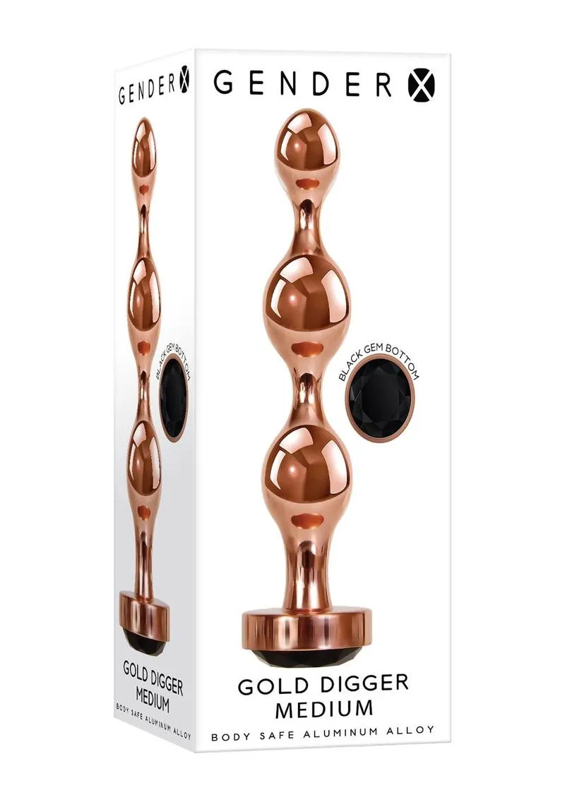 Gender X Gold Digger Anal Plug