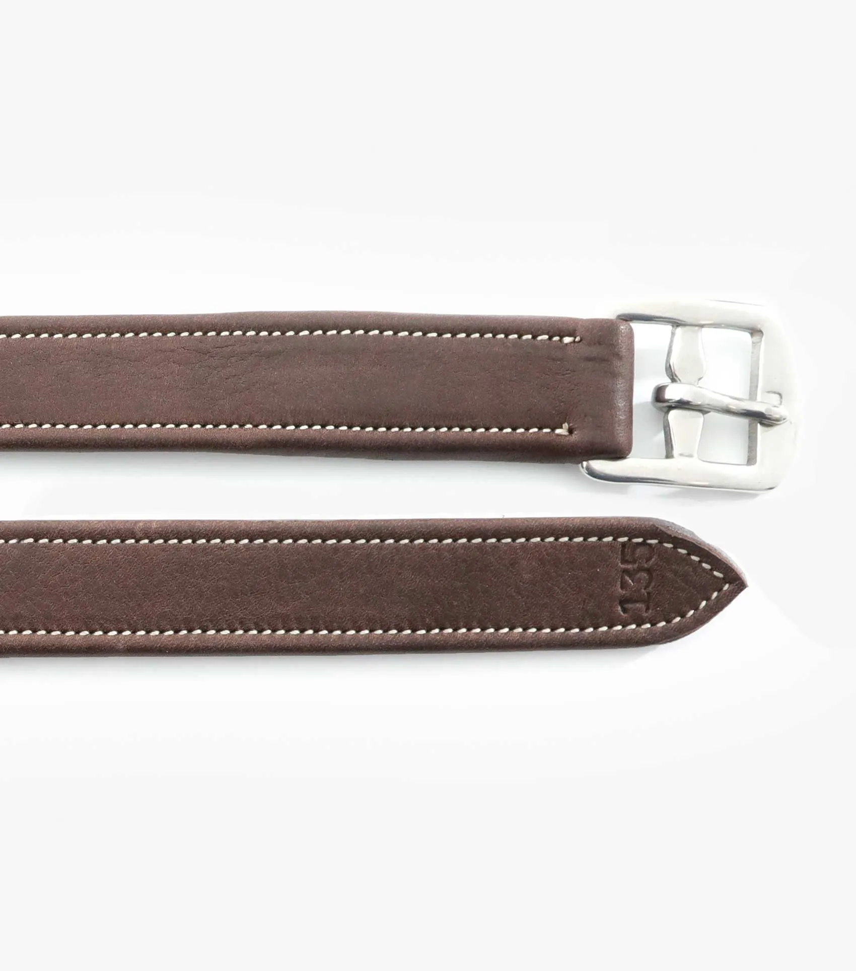 German Aniline Stirrup Leathers Brown