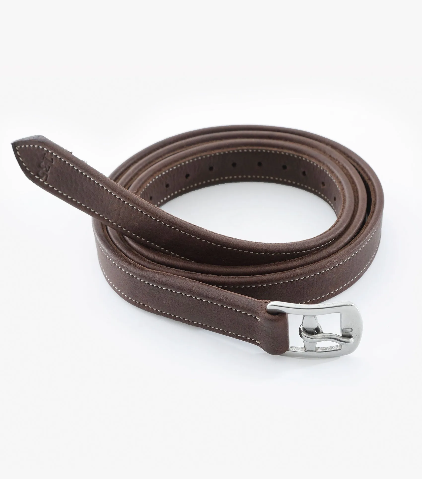 German Aniline Stirrup Leathers Brown