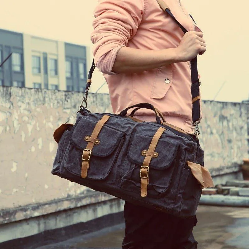 Heavy Duty Canvas Weekender Duffle Bag