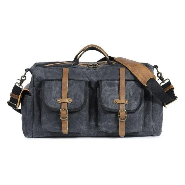 Heavy Duty Canvas Weekender Duffle Bag
