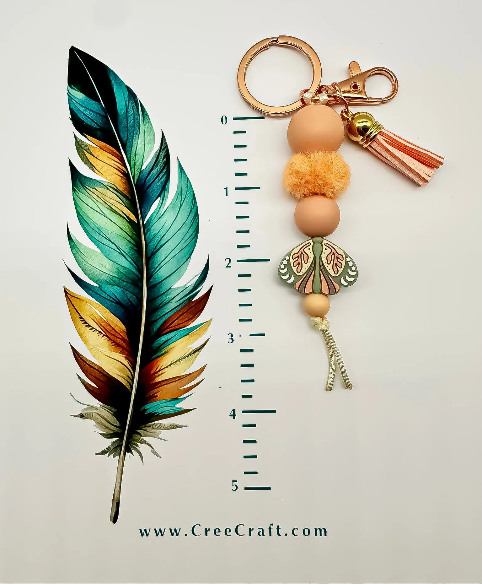 Key Chain - Moth