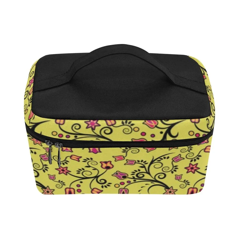 Key Lime Star Cosmetic Bag/Large