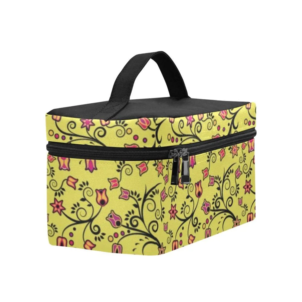 Key Lime Star Cosmetic Bag/Large