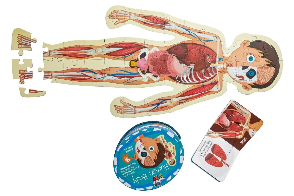 Majestic Book Club HUMAN BODY-PUZZLE