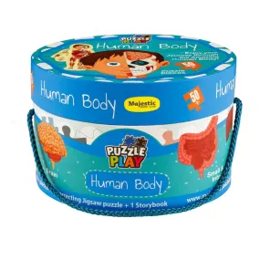 Majestic Book Club HUMAN BODY-PUZZLE