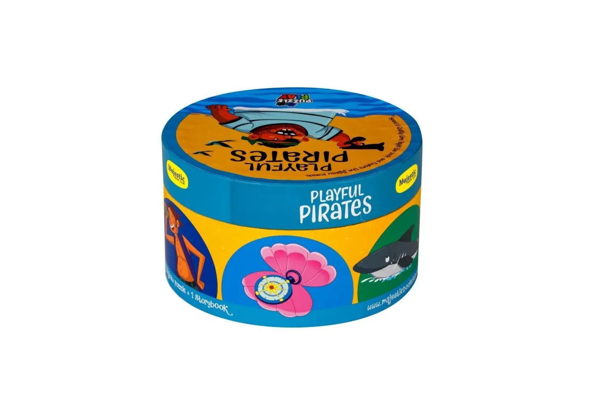 Majestic Book Club PLAYFUL PIRATES-PUZZLE PLAY
