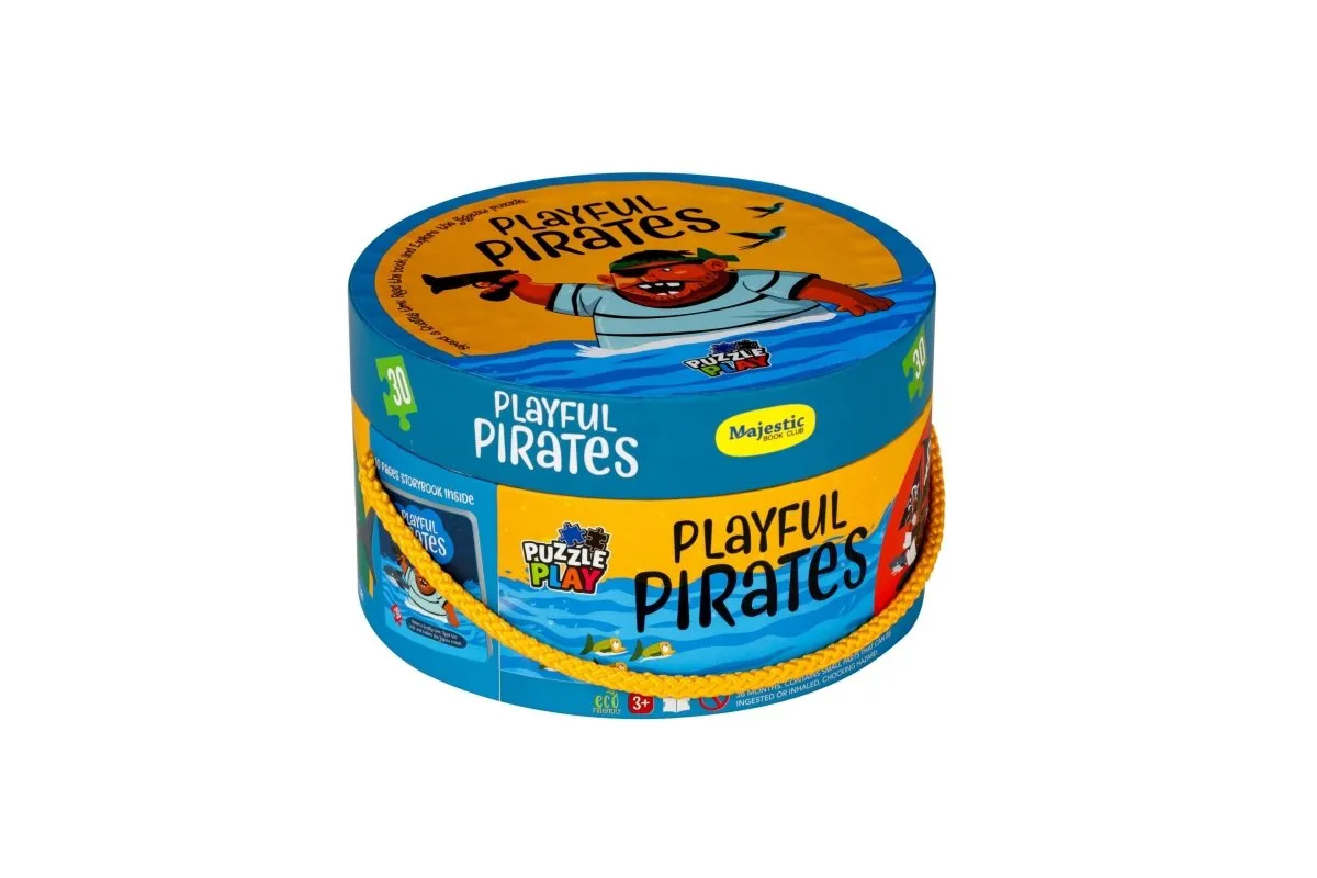 Majestic Book Club PLAYFUL PIRATES-PUZZLE PLAY
