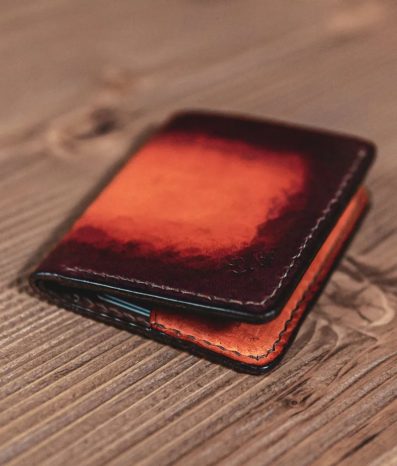 Mens Leather Bifold Wallet - Poleman