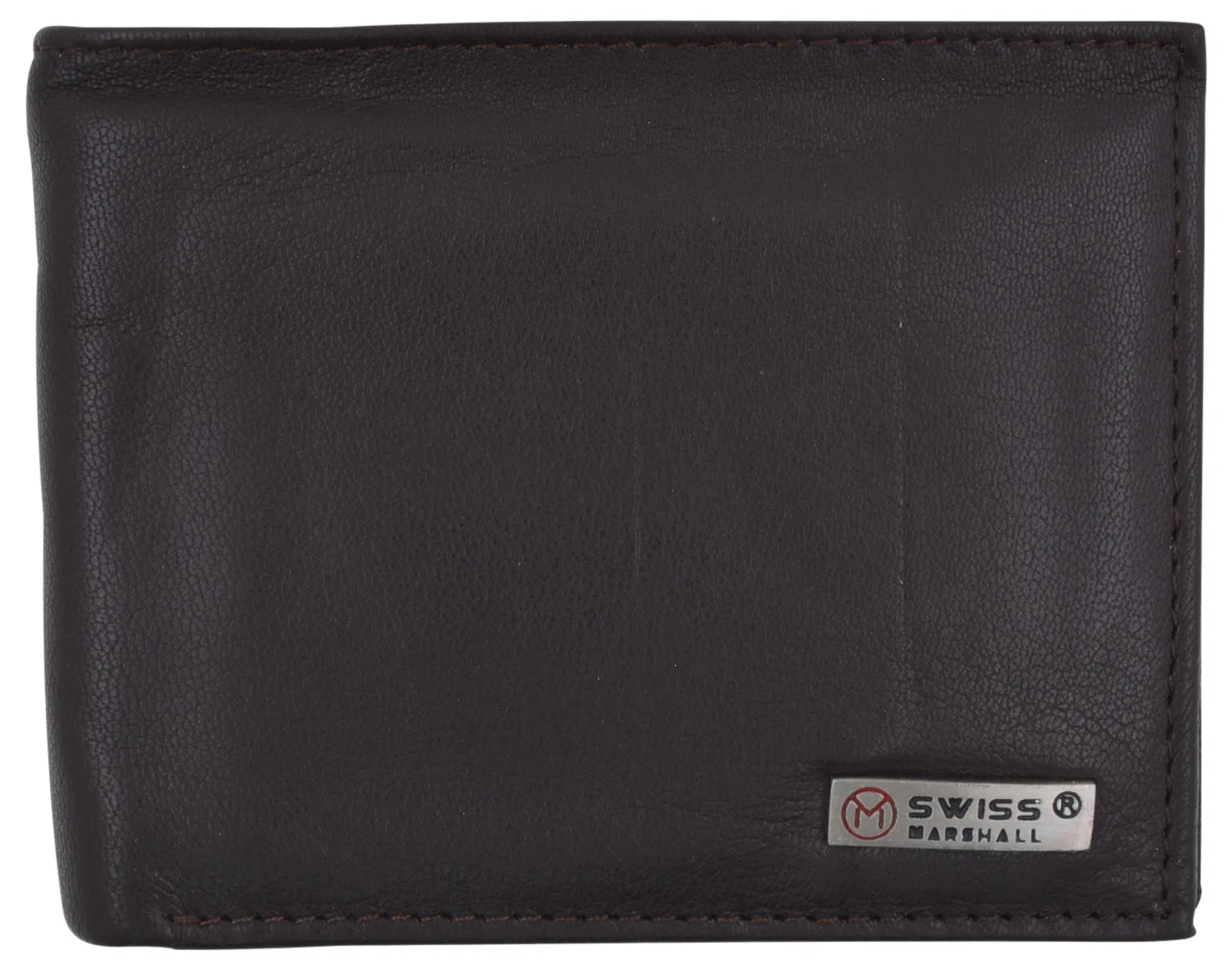 Men's RFID Security Blocking Premium Leather Extra Capacity Card ID Bifold Wallet