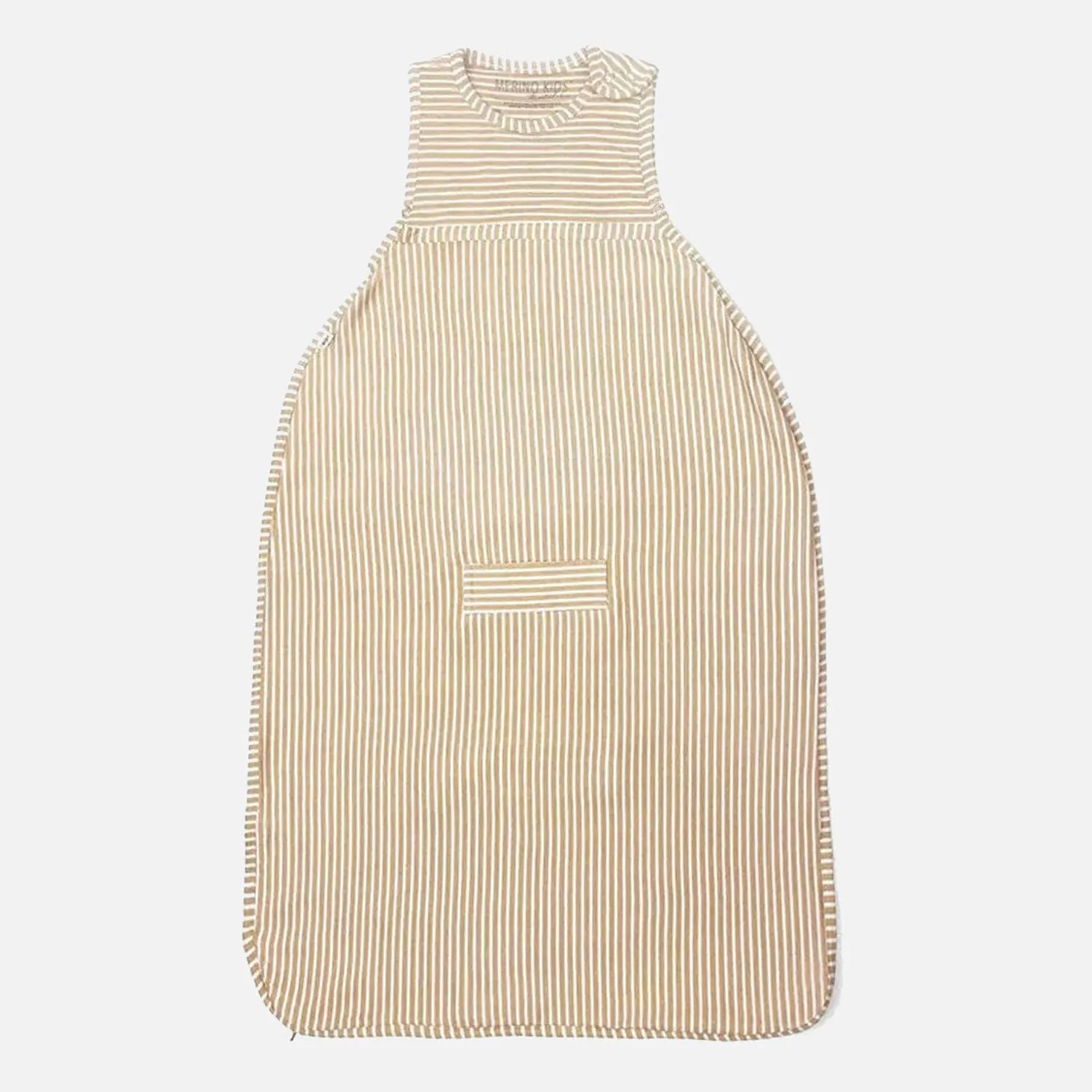 Merino Wool/Cotton Go Go Sleeping Bag - Standard Weight - Sandstone Stripe