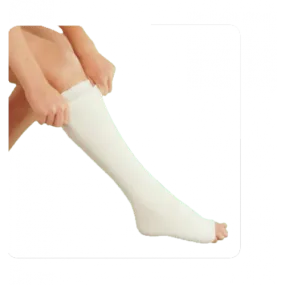 Molnlycke 1472 Tubigrip Shaped Support Bandage Below Knee Size B/C Natural Small