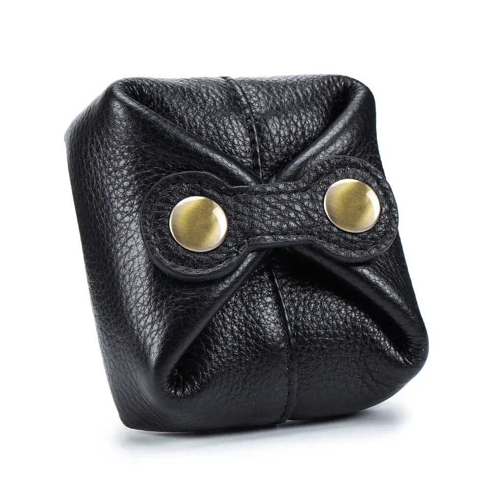 New Real Leather Women Cosmetic Bag