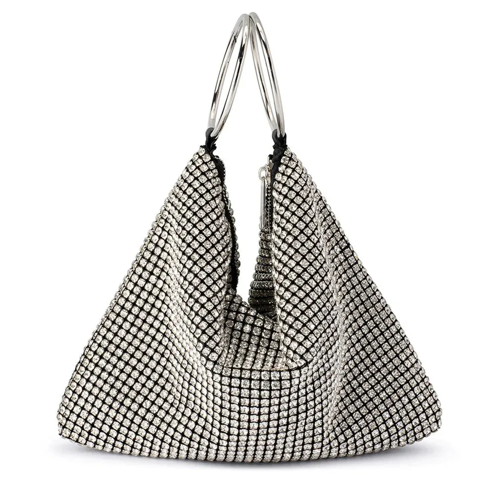 OB2091 MARGOT CRYSTAL CONERTIBAL BAG