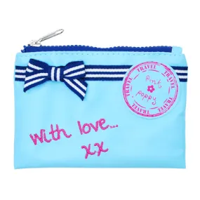 Pink Poppy World Coin Purse