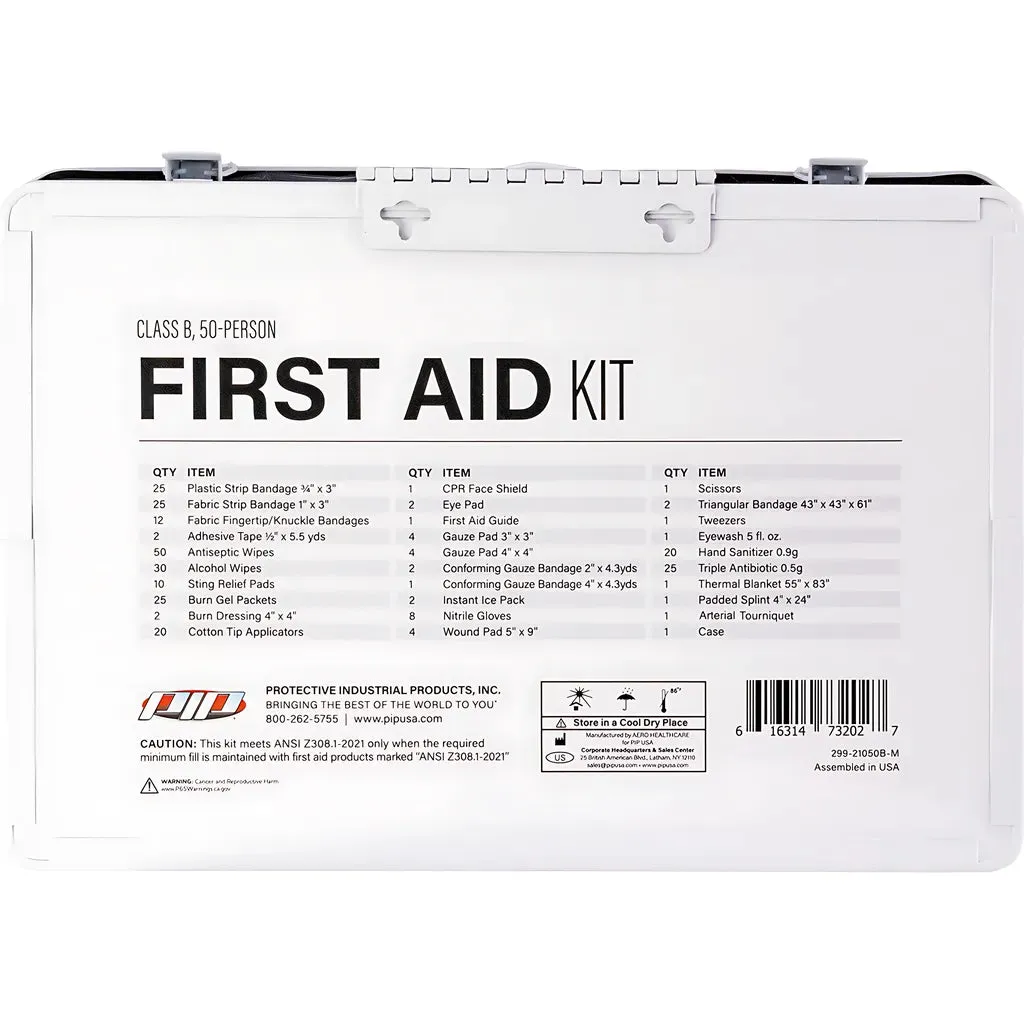 PIP 299-21050B-RP ANSI Class B First Aid Refill Pouches - 50 Person